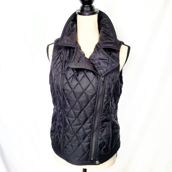 Liz Claiborne Quilted Puffer Zip Vest - Picture 2 of 10